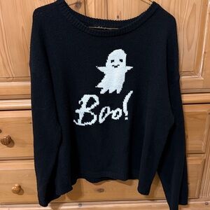 Halloween Black Sweater